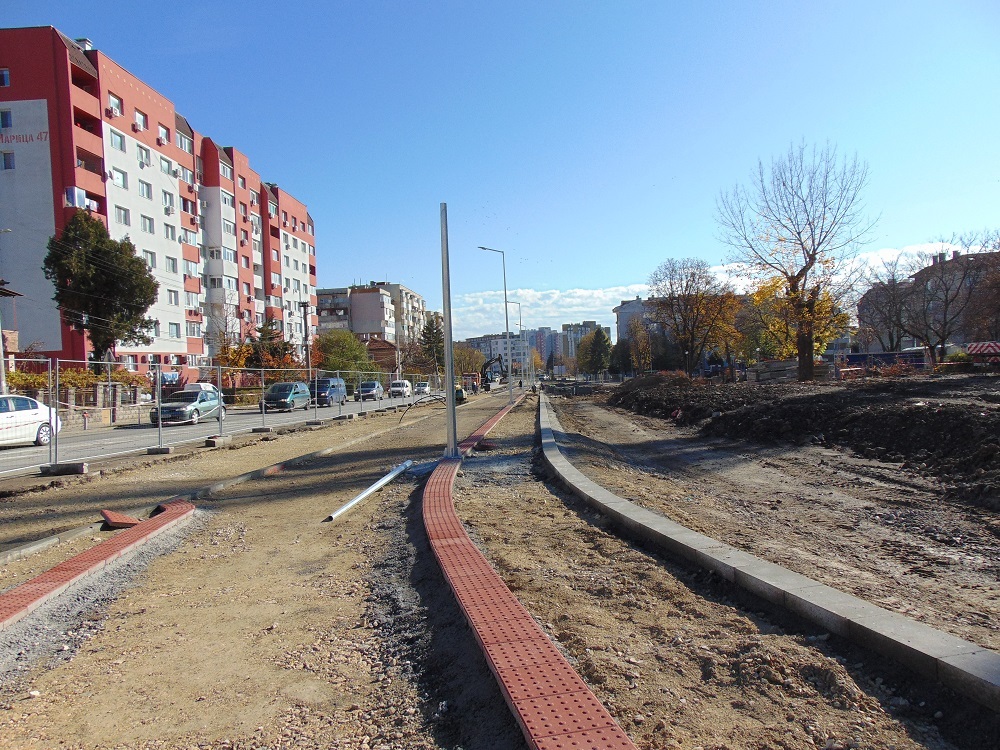 Временно се затваря за движение участък от ул. „Марица“