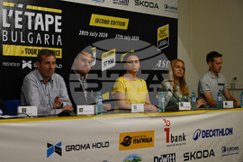 Пресконференция - велосипедисти - „L’Etape Bulgaria by Tour de France“