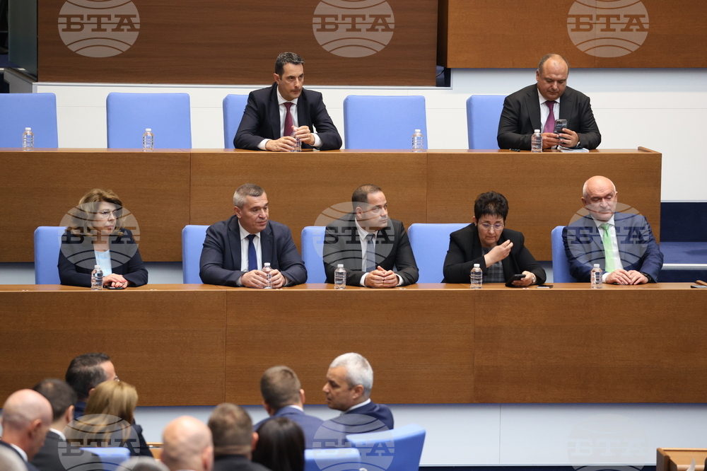 Народно събрание - проектокабинет на ГЕРБ-СДС - дебати