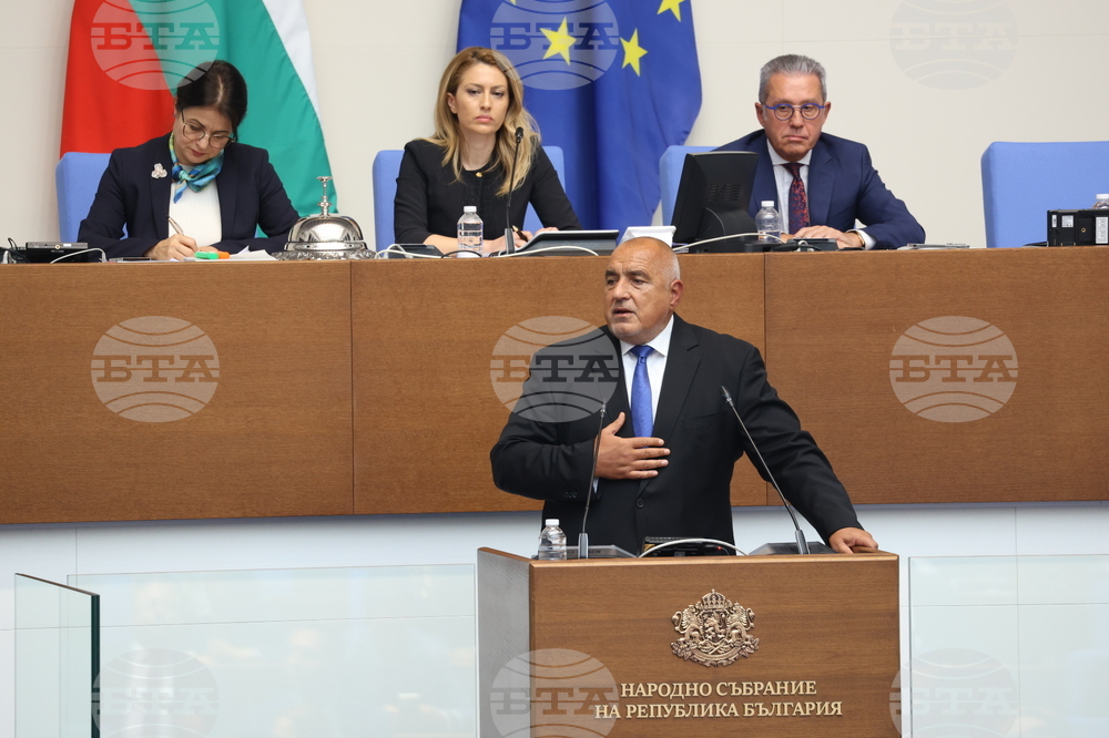 Народно събрание - проектокабинет на ГЕРБ-СДС - дебати