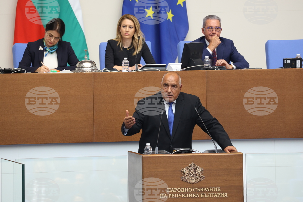 Народно събрание - проектокабинет на ГЕРБ-СДС - дебати