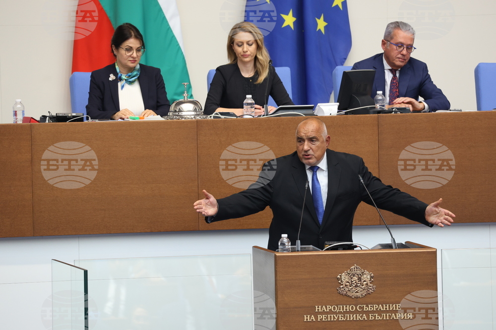 Народно събрание - проектокабинет на ГЕРБ-СДС - дебати