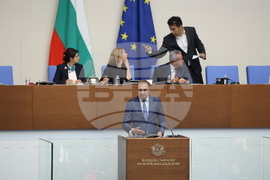 Народно събрание - проектокабинет на ГЕРБ-СДС - дебати