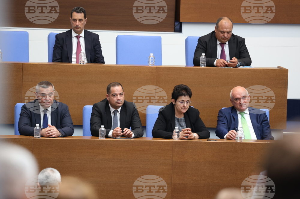 Народно събрание - проектокабинет на ГЕРБ-СДС - дебати