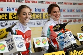 Художествена гимнастика - Боряна Калейн - Мария Памукова - пресконференция