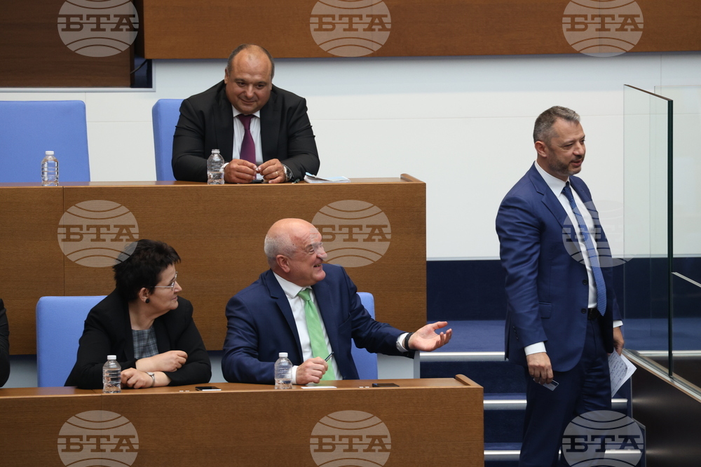 Народно събрание - проектокабинет на ГЕРБ-СДС - дебати