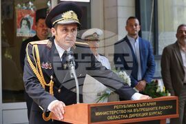 Бургас - МВР - годишнина - отбелязване - Емил Павлов