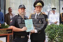 Бургас - МВР - годишнина - отбелязване