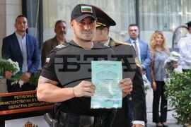 Бургас - МВР - годишнина - отбелязване - Динко Димов