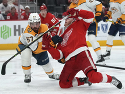 Predators Red Wings Hockey
