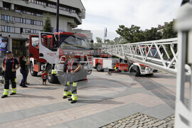 Русе - полиция - пожарна - техника - демонстрация