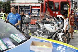 Русе - полиция - пожарна - техника - демонстрация