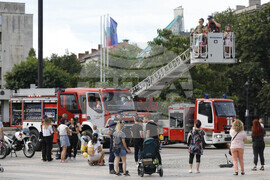 Русе - полиция - пожарна - техника - демонстрация