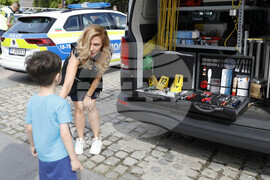 Русе - полиция - пожарна - техника - демонстрация