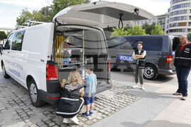 Русе - полиция - пожарна - техника - демонстрация