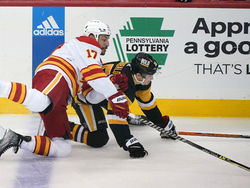 Flames Penguins Hockey