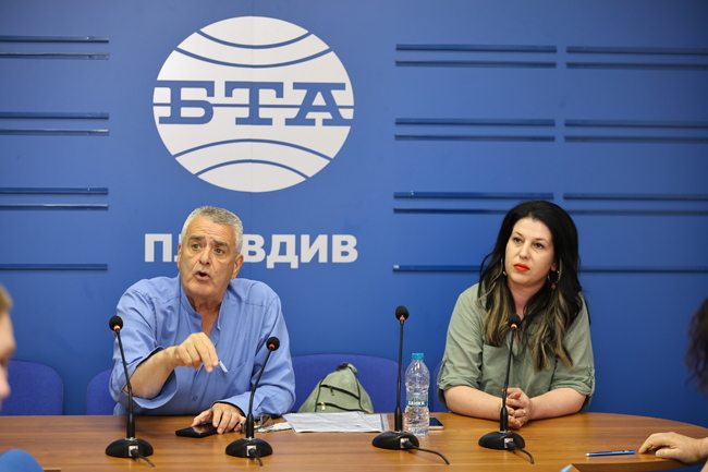 Пресконференция на Георги Паунов, собственик на ресторант "Водопада" - с. Бачково