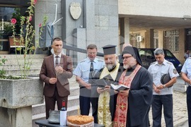 Ямбол - ОДМВР - Ден на отворени врати -  нови автомобили - водосвет