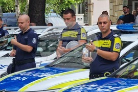 Ямбол - ОДМВР - Ден на отворени врати -  нови автомобили - водосвет