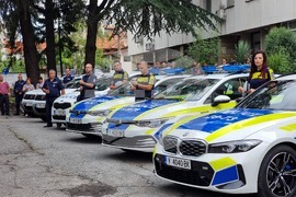 Ямбол - ОДМВР - Ден на отворени врати -  нови автомобили - водосвет