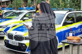 Ямбол - ОДМВР - Ден на отворени врати -  нови автомобили - водосвет