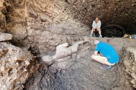 Петрич - Хераклея Синтика - мраморна статуя