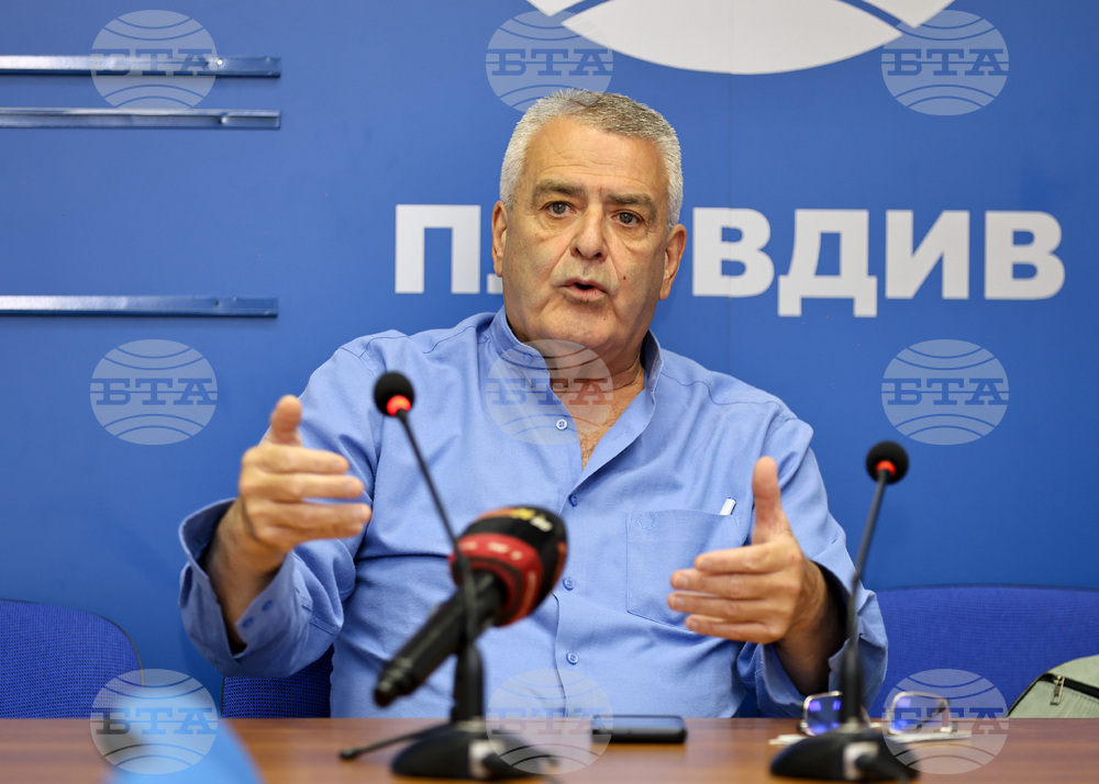 Национален пресклуб на БТА Пловдив - пресконференция - Георги Паунов