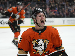 APTOPIX Rangers Ducks Hockey