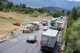 Симитли - главен път е-79 - пътна отсечка - изграждане