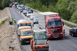 Симитли - главен път е-79 - пътна отсечка - изграждане