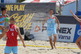 Варна - плажен хандбал - юноши - Европейско първенство - България - Унгария