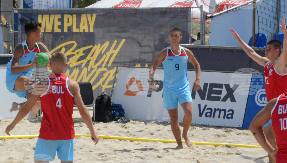 Варна - плажен хандбал - юноши - Европейско първенство - България - Унгария