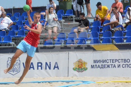 Варна - плажен хандбал - юноши - Европейско първенство - България - Унгария