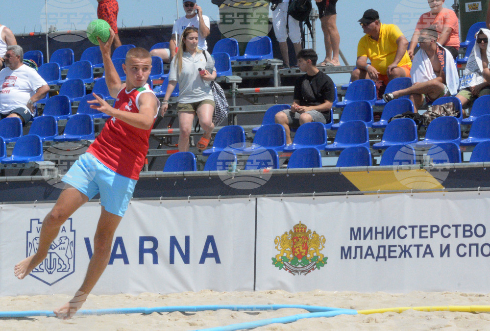 Варна - плажен хандбал - юноши - Европейско първенство - България - Унгария