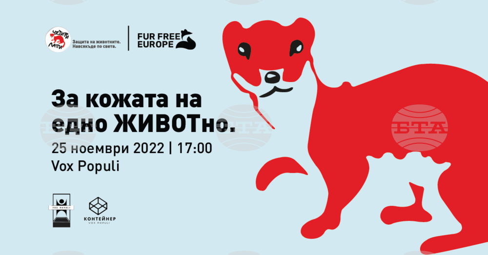 Four Paws Foundation Leads FurFreeEurope Action in Downtown Sofia