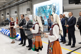 Враца - Румен Радев - завод - откриване