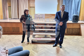 Севлиево - Кирил Вълчев - ученици - среща 