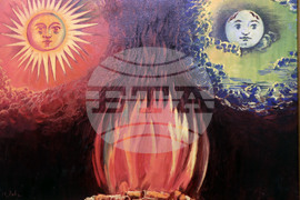 „Нестинарка. Голямата среща на Марин Големинов и Цанко Лавренов“ - изложба