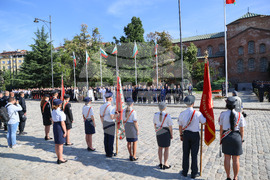 Паметник на незнайния воин - тържествена церемония по случай 145-годишнината на МВР