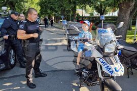 Бургас - МВР - професионален празник - демонстрации