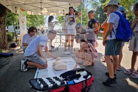 Бургас - МВР - професионален празник - демонстрации