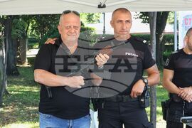 Бургас - МВР - професионален празник - демонстрации