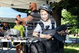 Бургас - МВР - професионален празник - демонстрации