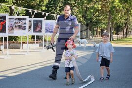 Бургас - МВР - професионален празник - демонстрации