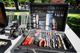 Бургас - МВР - професионален празник - демонстрации