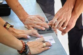 Бургас - МВР - професионален празник - демонстрации