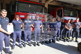 Благоевград - пожарникари - награждаване