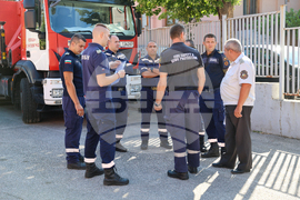 Благоевград - пожарникари - награждаване