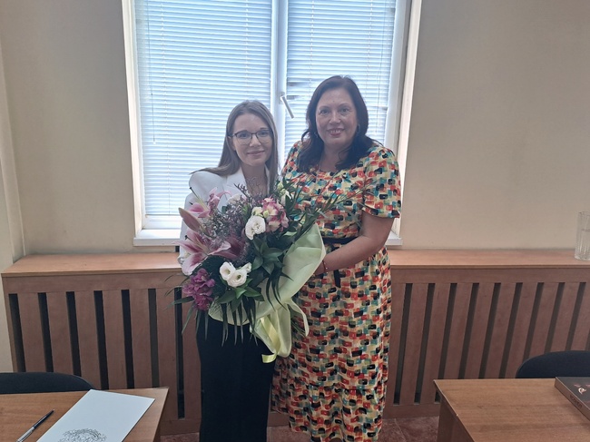 Встъпване в длъжност на нов младши съдия в Окръжен съд - Плевен