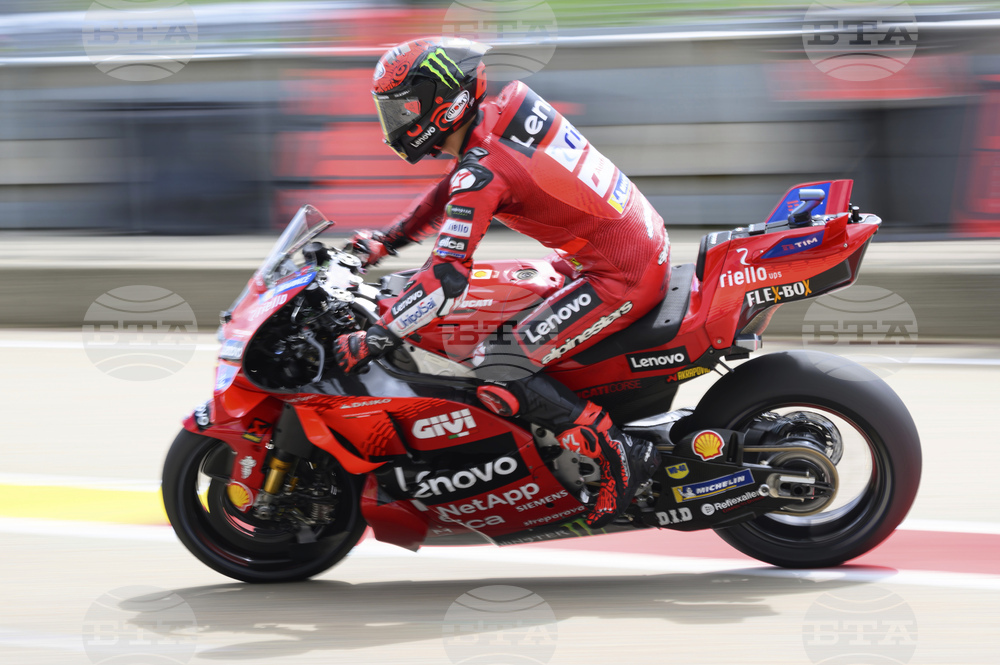 Световният шампион Франческо Баная спечели спринтовото състезание в клас MotoGP в Австрия